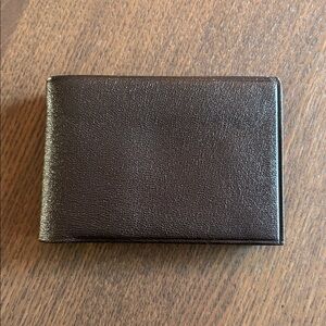 Tilley - Vintage English Morocco Brown Leather Wallet